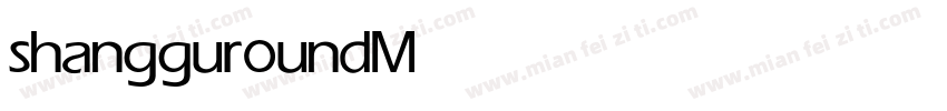 shangguround Medium字体转换